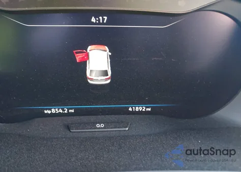 2019 Volkswagen Tiguan Se/Sel/Sel R-Line Jet-Black/Sel R-Line из США, поврежденный, VIN 3VV2B7AX8KM021753